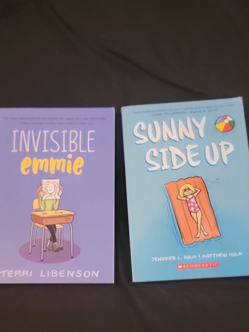 Invisible Emmie & Sunny Side Up Twin Book Pack